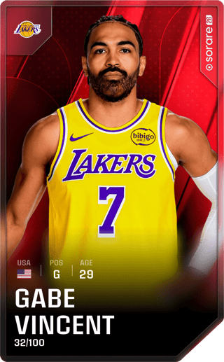 Gabe Vincent - rare