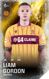 Liam Gordon - limited