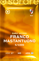 Franco Mastantuono - limited