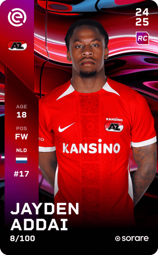 Jayden Addai - rare