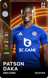 Patson Daka - limited
