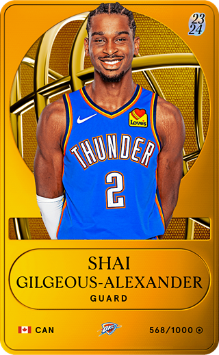 Shai Gilgeous-Alexander - limited