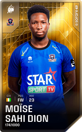 Moïse Sahi Dion - limited