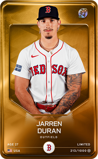 Jarren Duran - limited