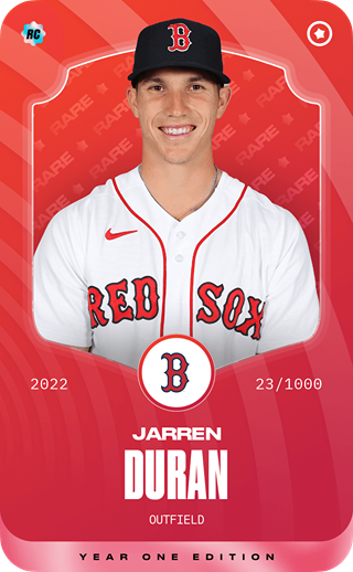 Jarren Duran - rare