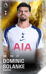 Dominic Solanke - limited