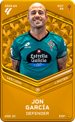 Jon García - limited