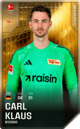 Carl Klaus - limited