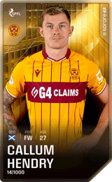 Callum Hendry - limited