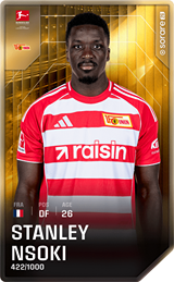 Stanley Nsoki - limited