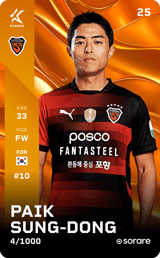 Baek Sung-Dong - limited