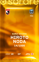 Hiroto Noda - limited