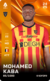Mohamed Kaba - limited