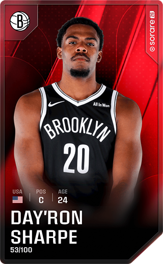 Day'Ron Sharpe - rare