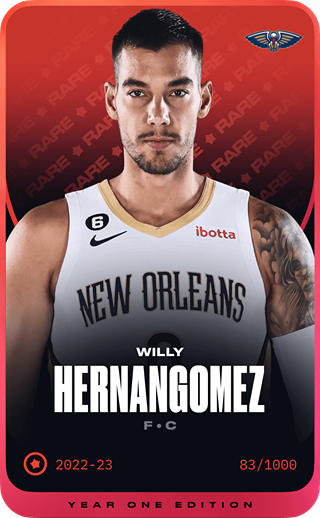 Willy Hernangómez - rare