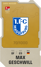 Max Geschwill - limited