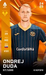 Ondrej Duda - limited