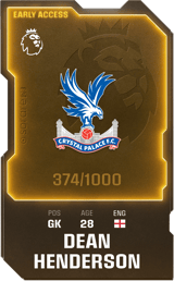 Dean Henderson - limited