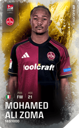 Mohamed Zoma - limited