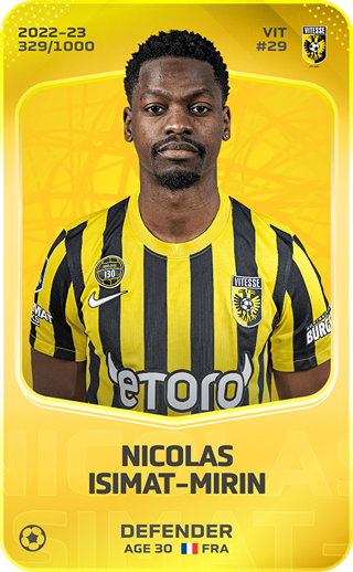 Nicolas Isimat-Mirin - limited