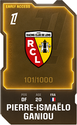 Pierre-Ismaëlo Ganiou - limited