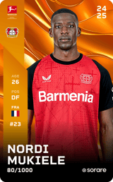 Nordi Mukiele - limited