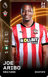 Joe Aribo - limited