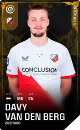 Davy van den Berg - limited