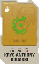 Krys-Anthony Kouassi - limited