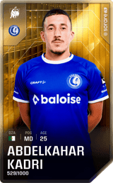 Abdelkahar Kadri - limited