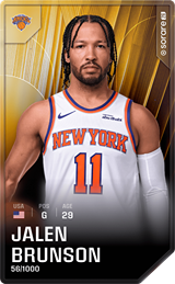 Jalen Brunson - limited