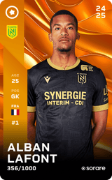 Alban Lafont - limited