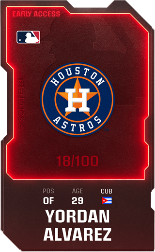 Yordan Alvarez - rare
