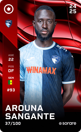 Arouna Sangante - rare