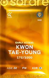 Kwon Tae-Young - limited