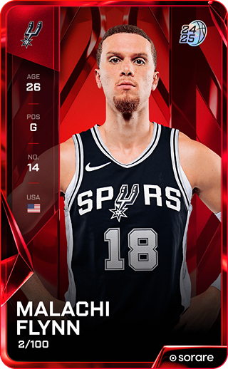 Malachi Flynn - rare