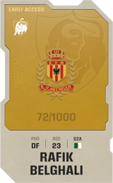 Rafik Belghali - limited