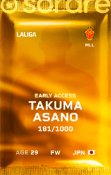 Takuma Asano - limited