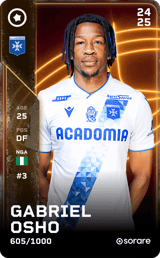 Gabriel Osho - limited