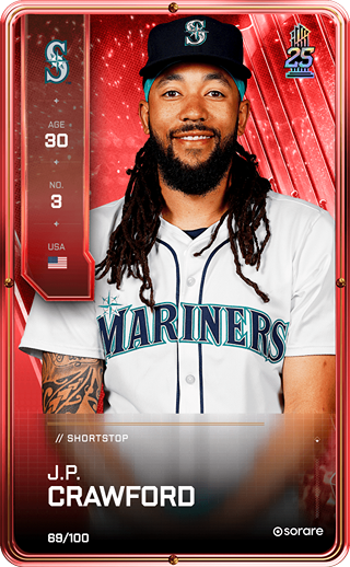 J.P. Crawford - rare