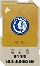 Andri Guðjohnsen - limited