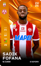 Sadik Fofana - limited