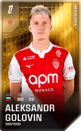 Aleksandr Golovin - limited