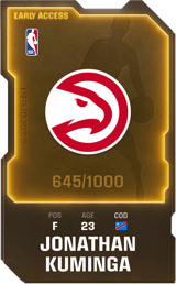 Jonathan Kuminga - limited