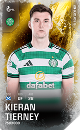Kieran Tierney - limited