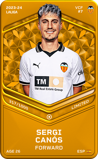 Sergi Canós - limited