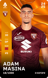 Adam Masina - limited