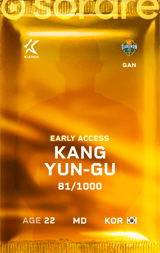 Kang Yun-Gu - limited