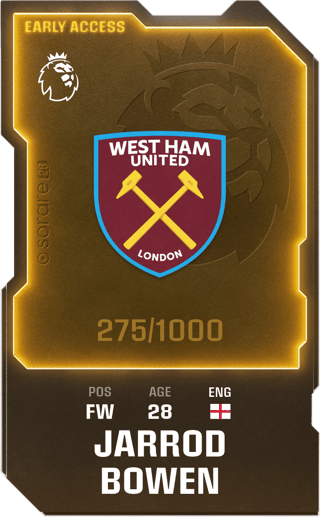 Jarrod Bowen - limited