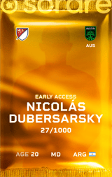 Nicolás Dubersarsky - limited